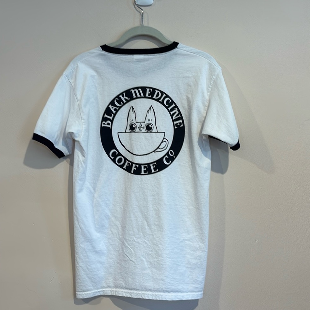 Black Medicine Coffee T-shirt  - Edinburgh, Scotland